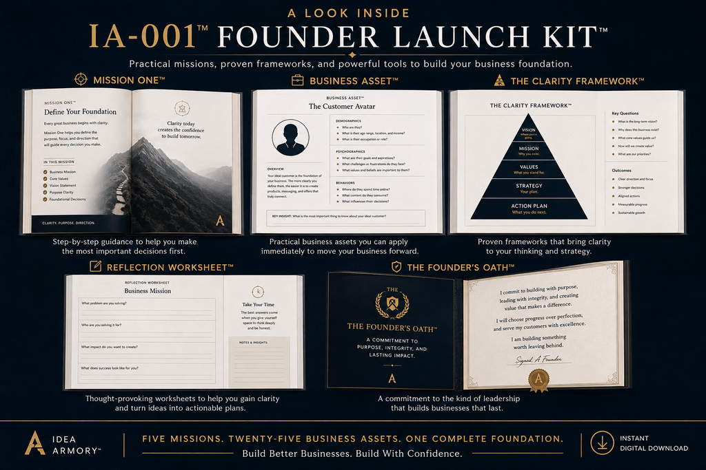 IA-001-The Founders Launch Kit