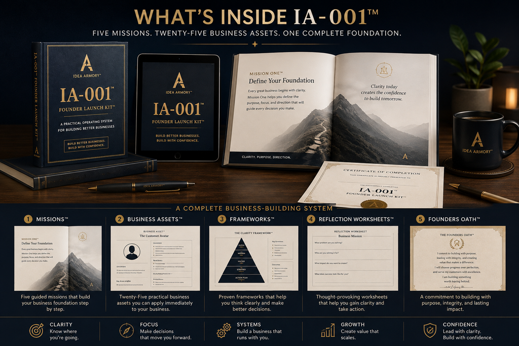 IA-001-The Founders Launch Kit