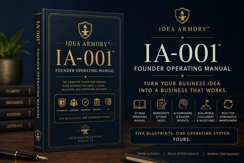 IA-001™ — Founder Operating Manual